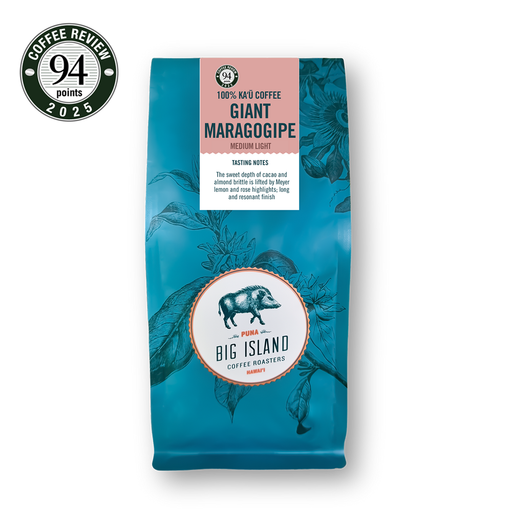 Giant Maragogipe 100% Kau Coffee Medium Light Roast