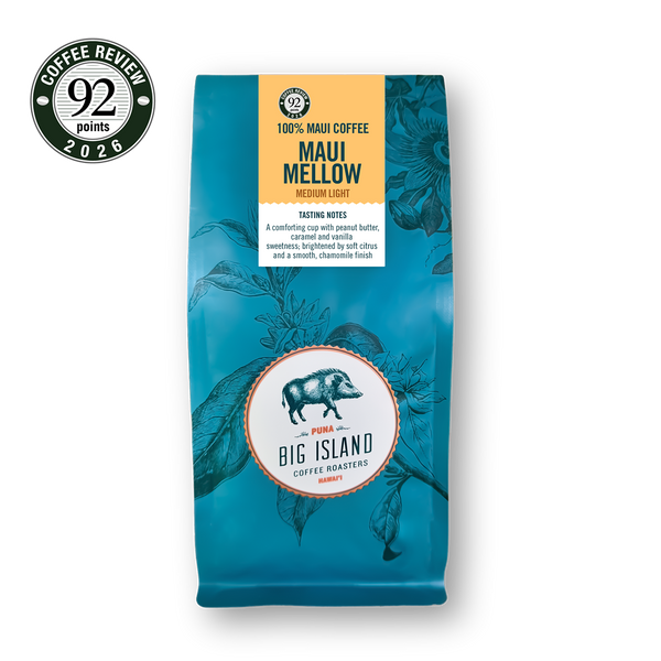 100% Maui Coffee - Maui Mellow - Light Roast - Big Island Coffee