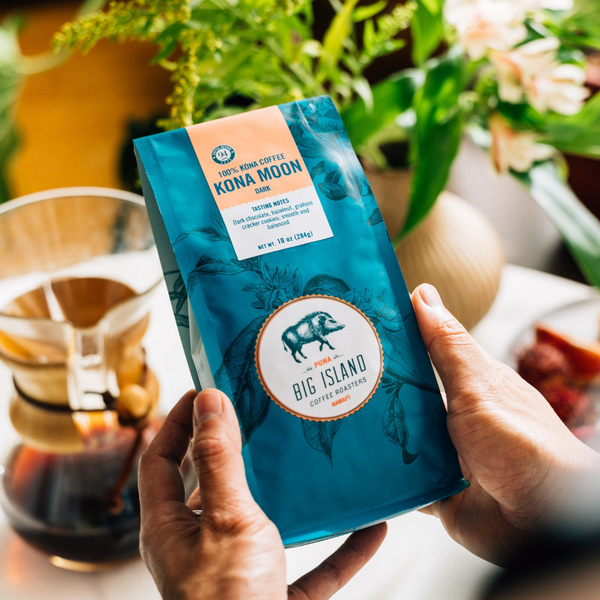 100% Kona Coffee | Kona Moon, Dark Roast - 94 Points - Big Island
