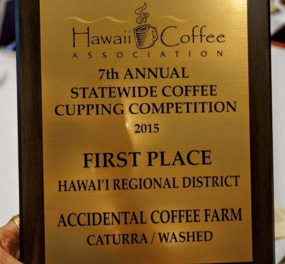 And the winner is… “Accidental Coffee Farm” - Big Island Coffee Roasters
