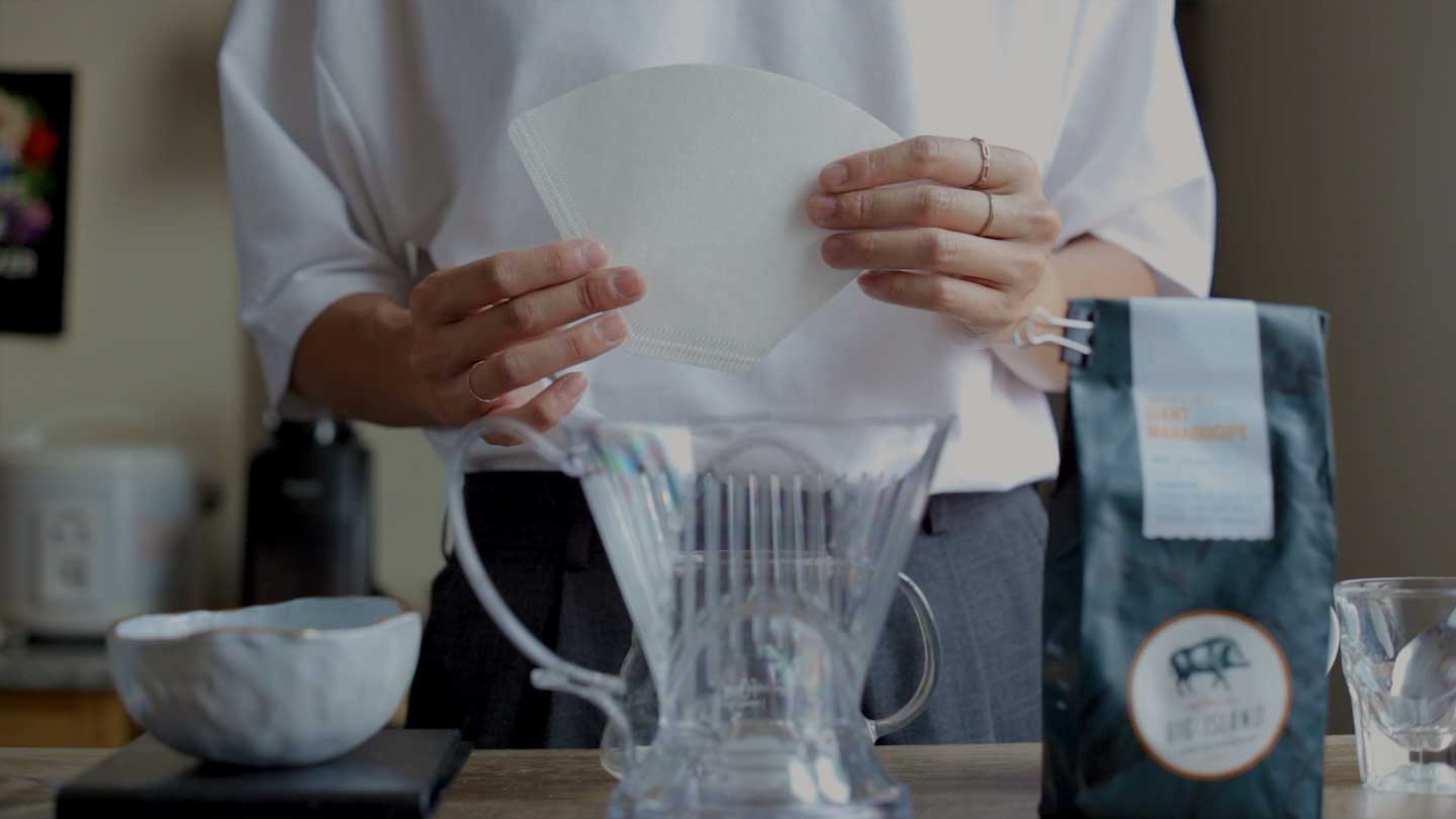 How to Brew using a Clever Immersion Coffee Dripper with Ka’u Giant Maragogipe - Big Island Coffee Roasters
