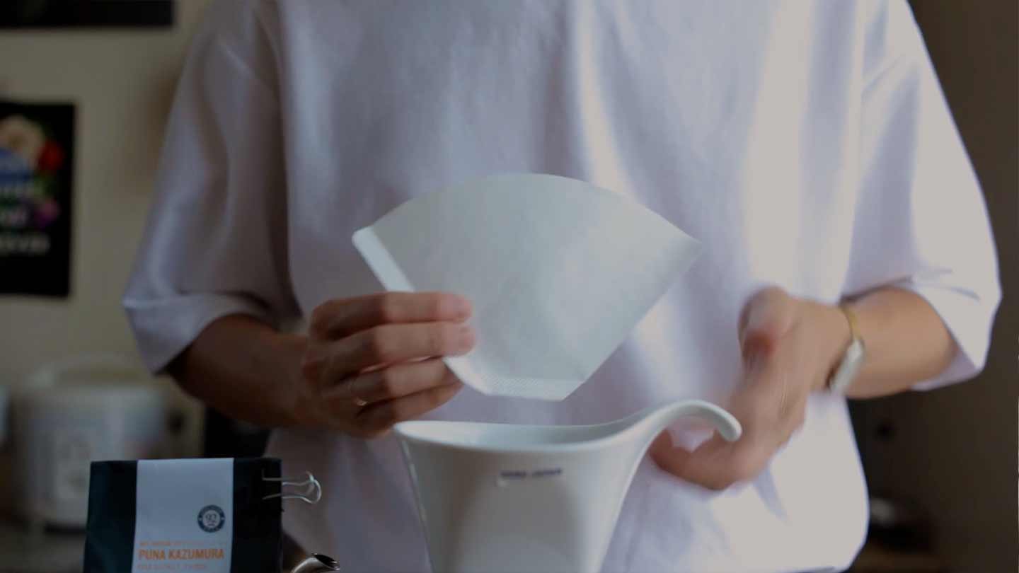How to Brew Melitta Coffee with Puna Kazumura - Big Island Coffee Roasters