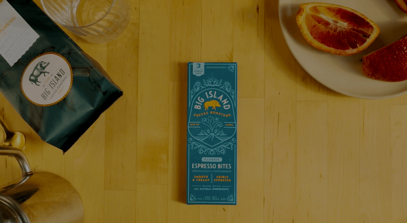 How to make a Hawaiian coffee latte with Espresso Bites - Big Island Coffee Roasters