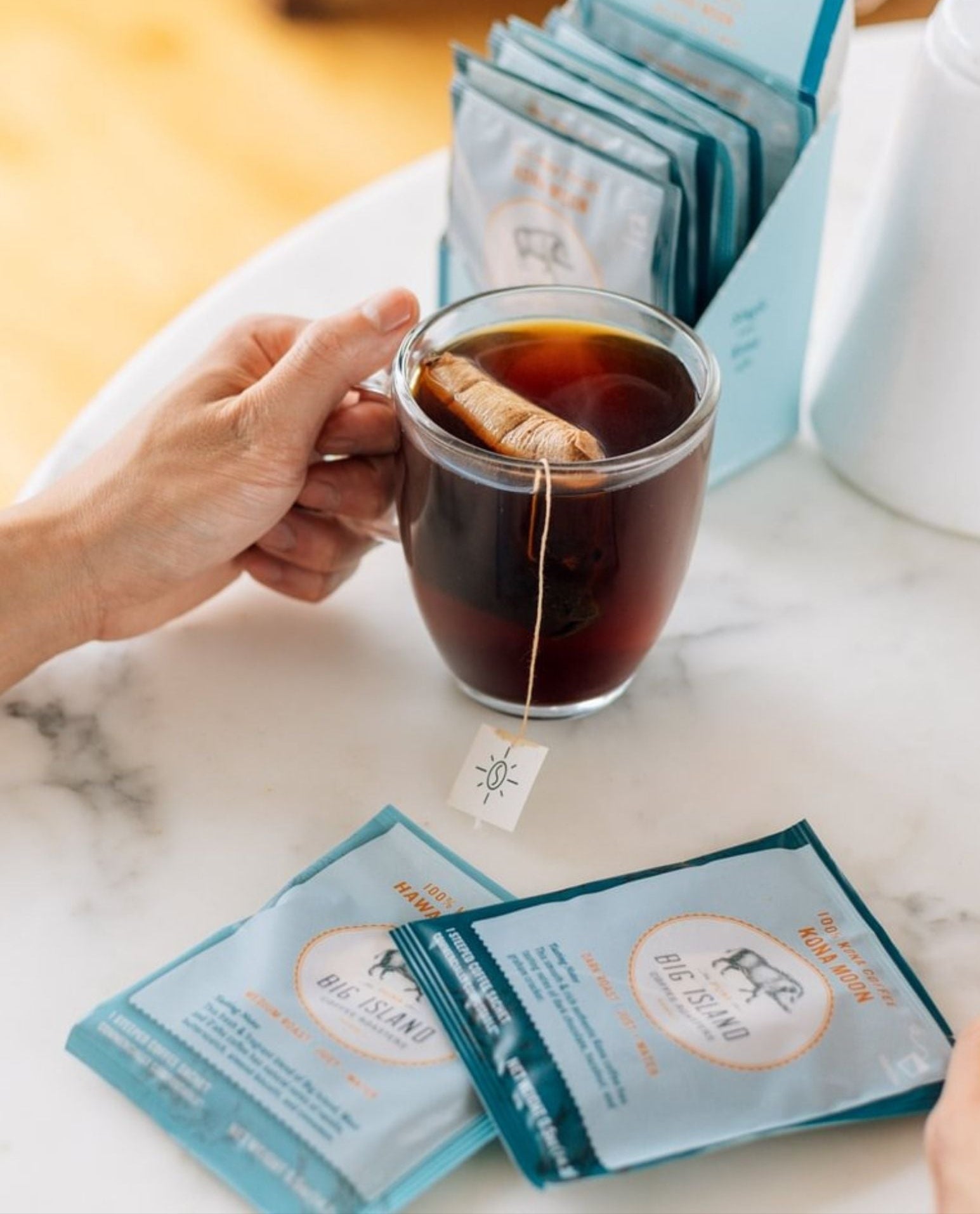 Hawaiian Kona Instant Coffee Single Serve Packets