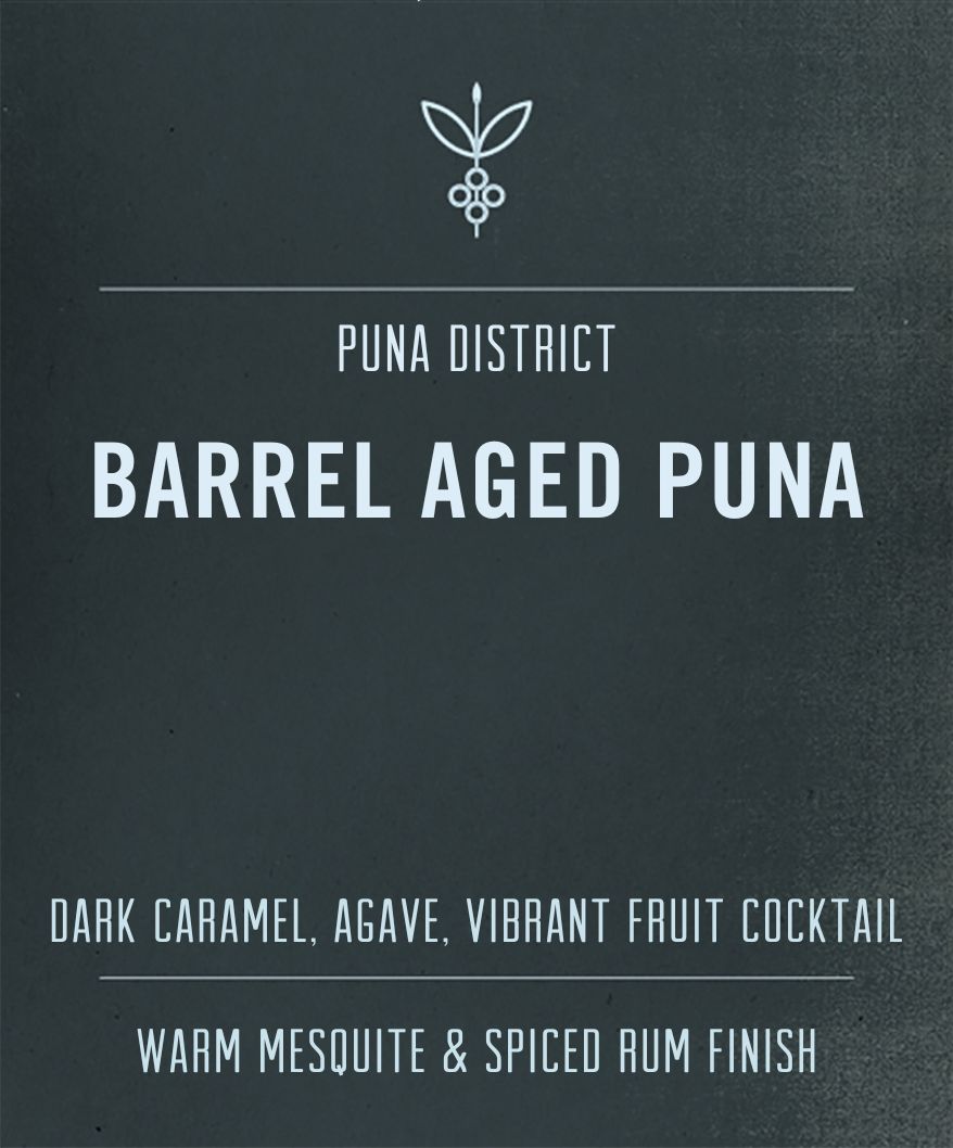 Barrel-Aged Puna Coffee