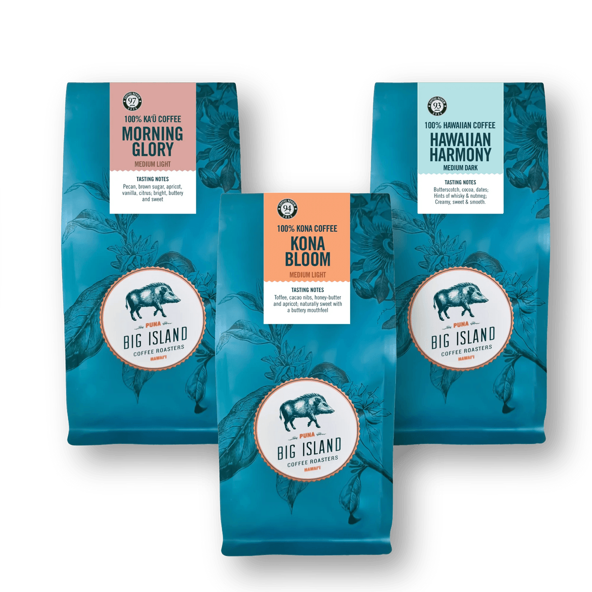 Bright & Sweet Hawaiian Coffee Collection