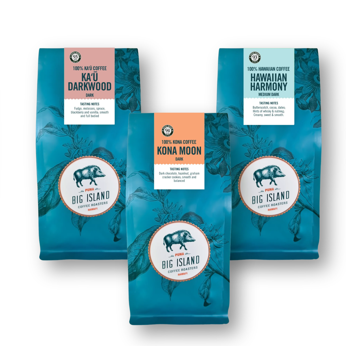 Dark & Deep Hawaiian Coffee Collection