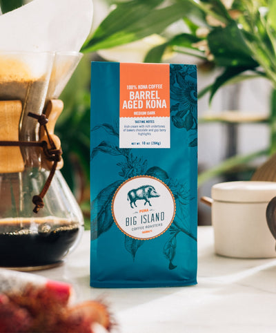 Barrel Aged Hawaiian Coffee Of The Month