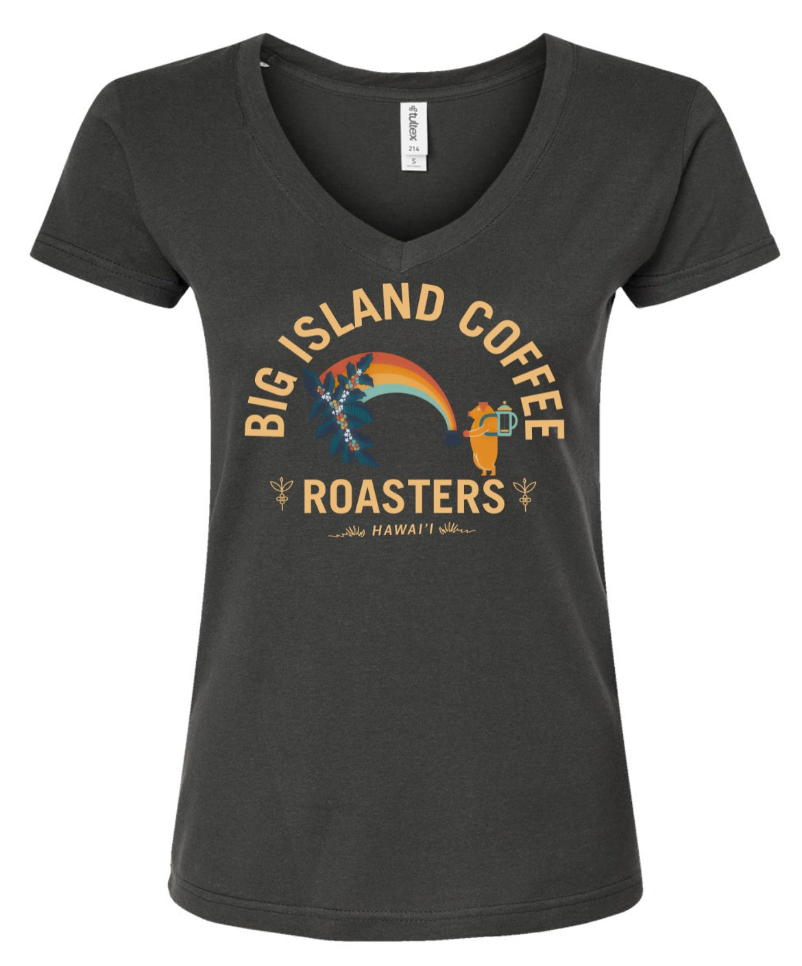 Rainbow Boar Big Island V-Neck