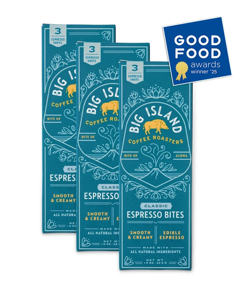 3 ESPRESSO BITES CLASSIC PACK | Big Island Coffee Espresso Bites