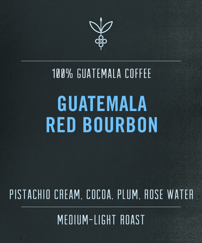 100% Red Bourbon Guatemala coffee beans