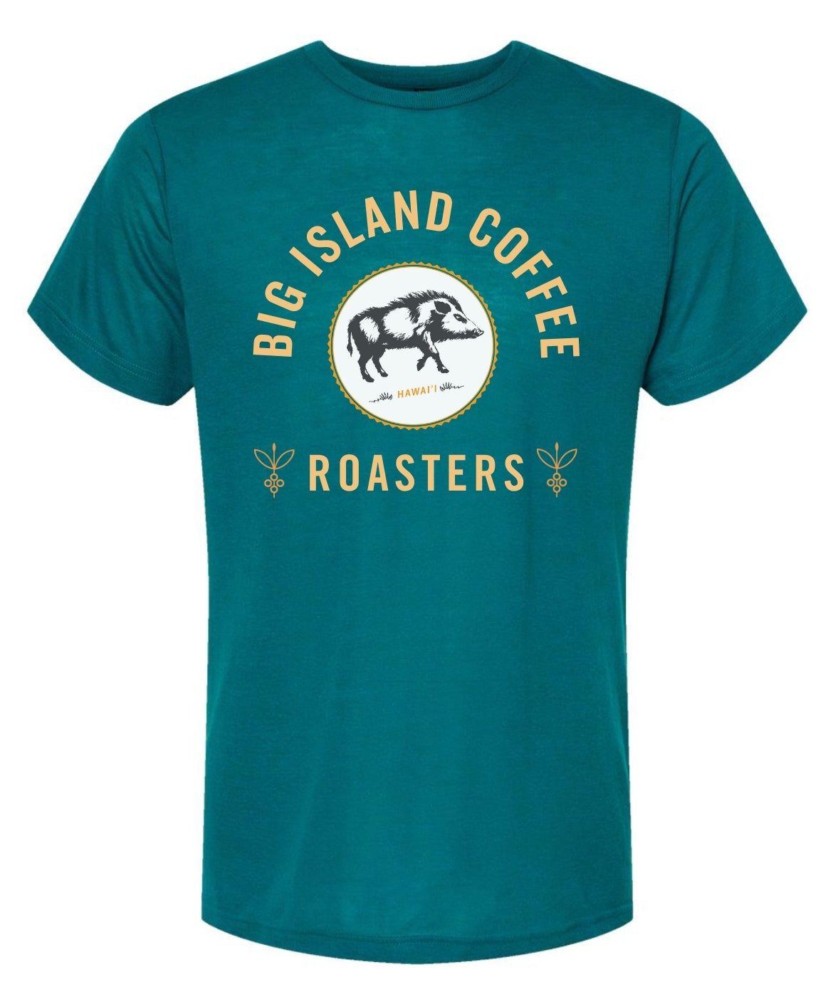 Jade Triblend Big Island Coffee Roasters Shirt