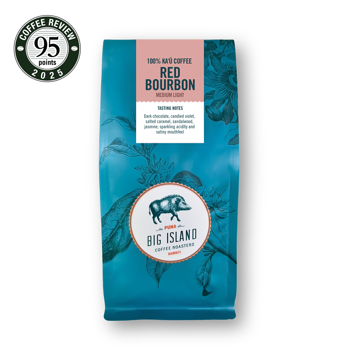 Ka'u Coffee - Red Bourbon Medium Light Roast product shot