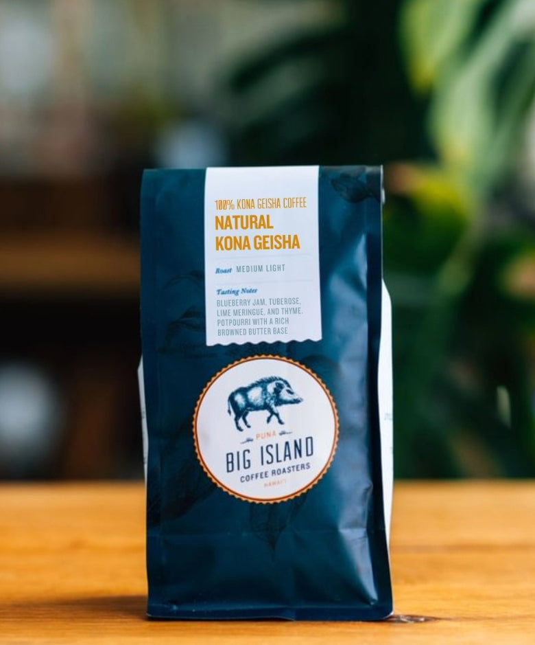 100% Kona Geisha Coffee