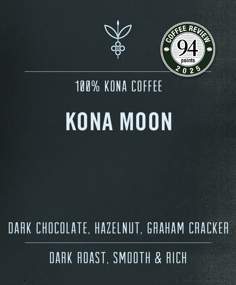 Kona moon dark roast coffee 