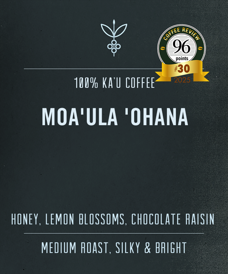 Moa'ula 'Ohana Coffee Blend | 96 points - Top Rated Coffee
