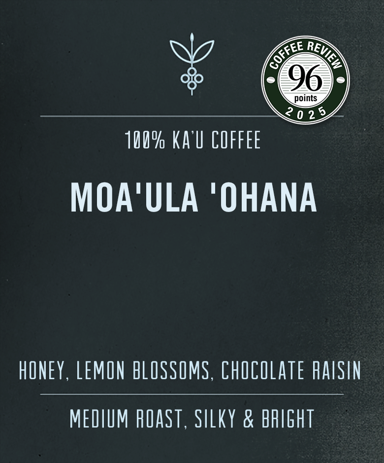 Moa'ula 'Ohana Coffee Blend | 96 points - Top Rated Coffee