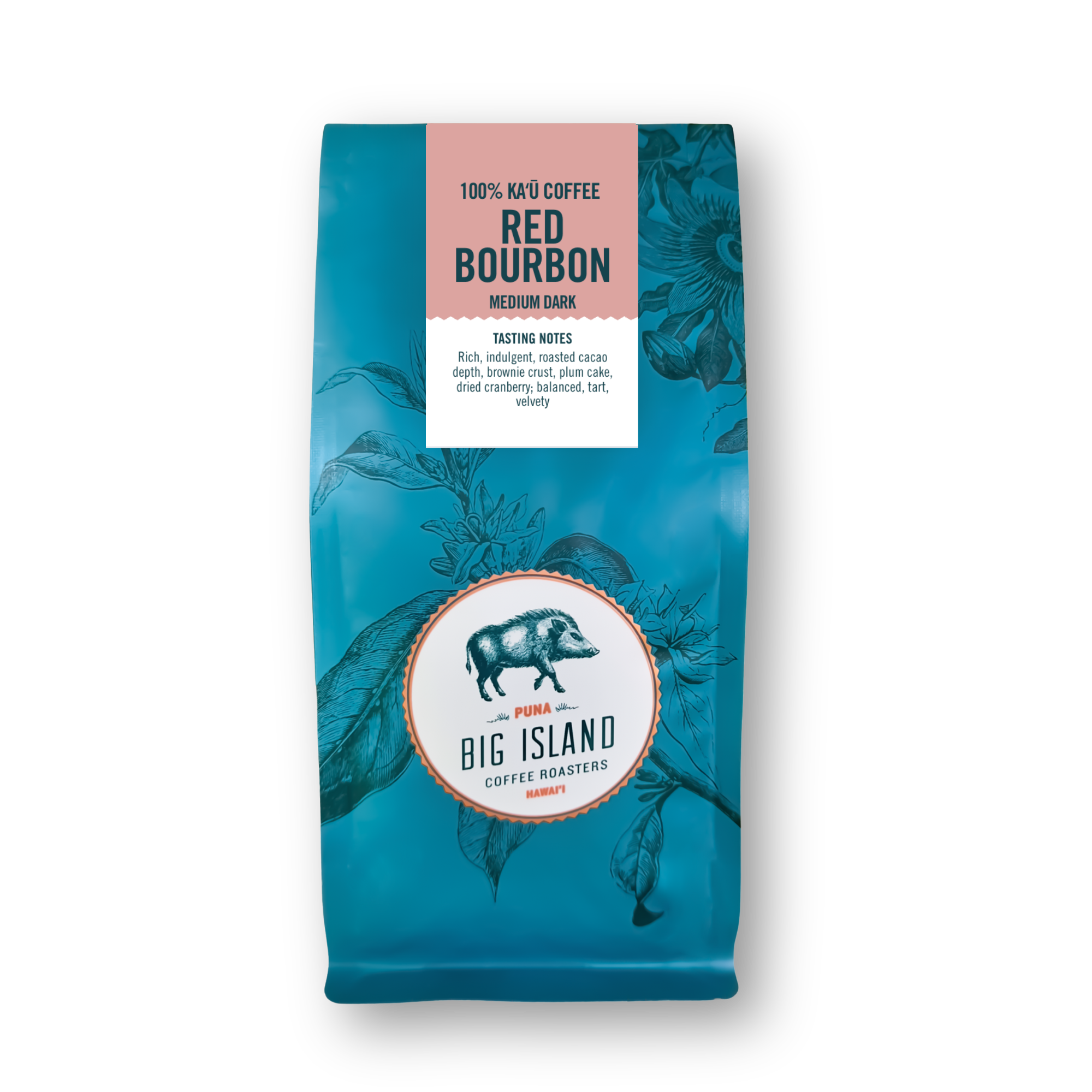 Ka'u Coffee - Red Bourbon Medium Dark Roast