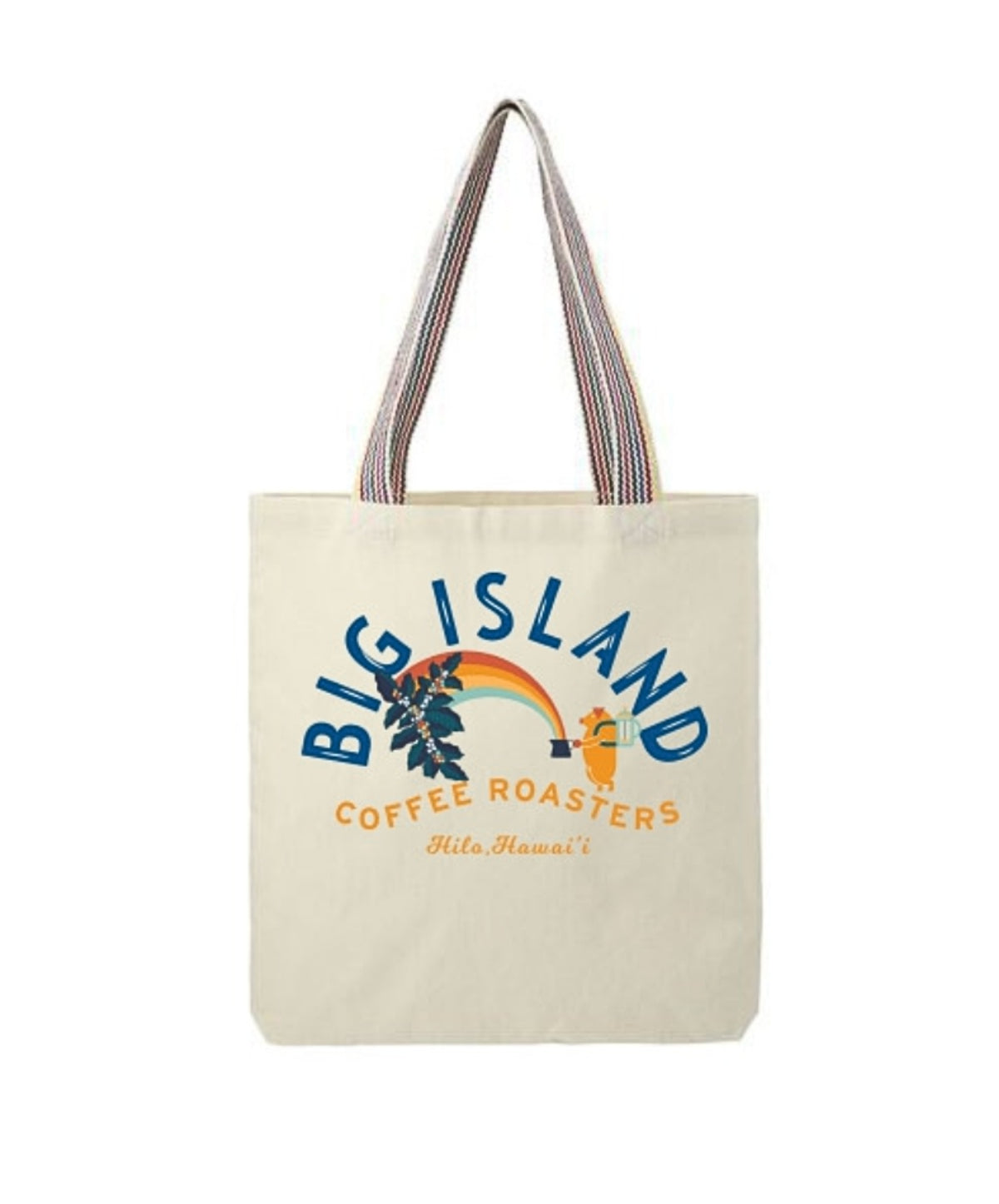 RAINBOW BARISTA BOAR TOTE BAG