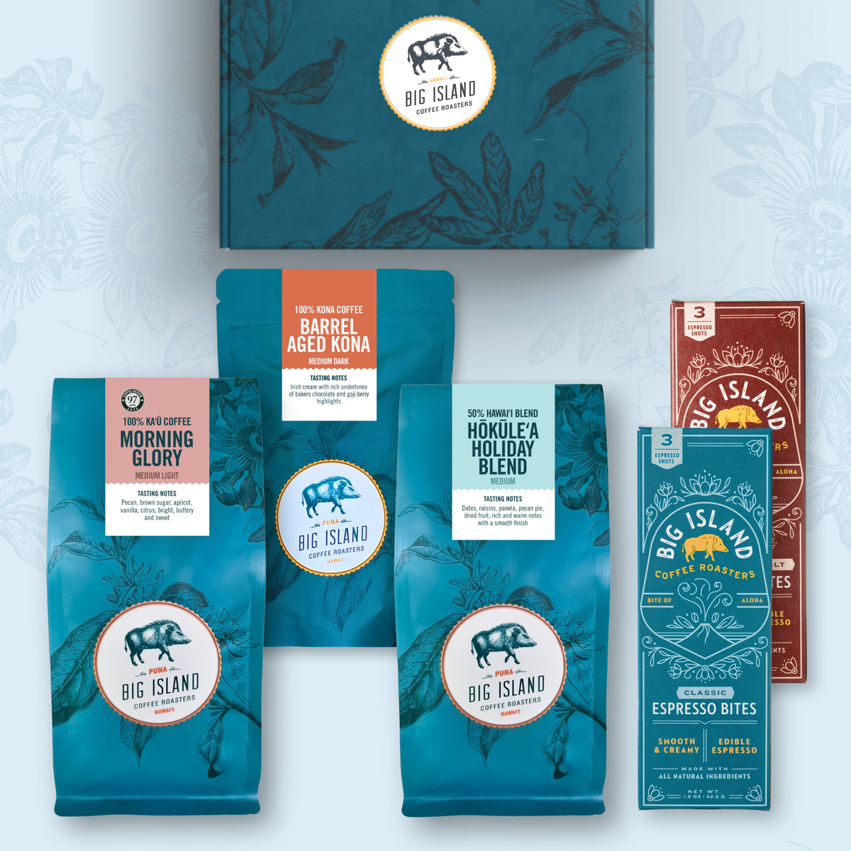 Gifts for Coffee Drinkers Hawaiian Kona 100% 