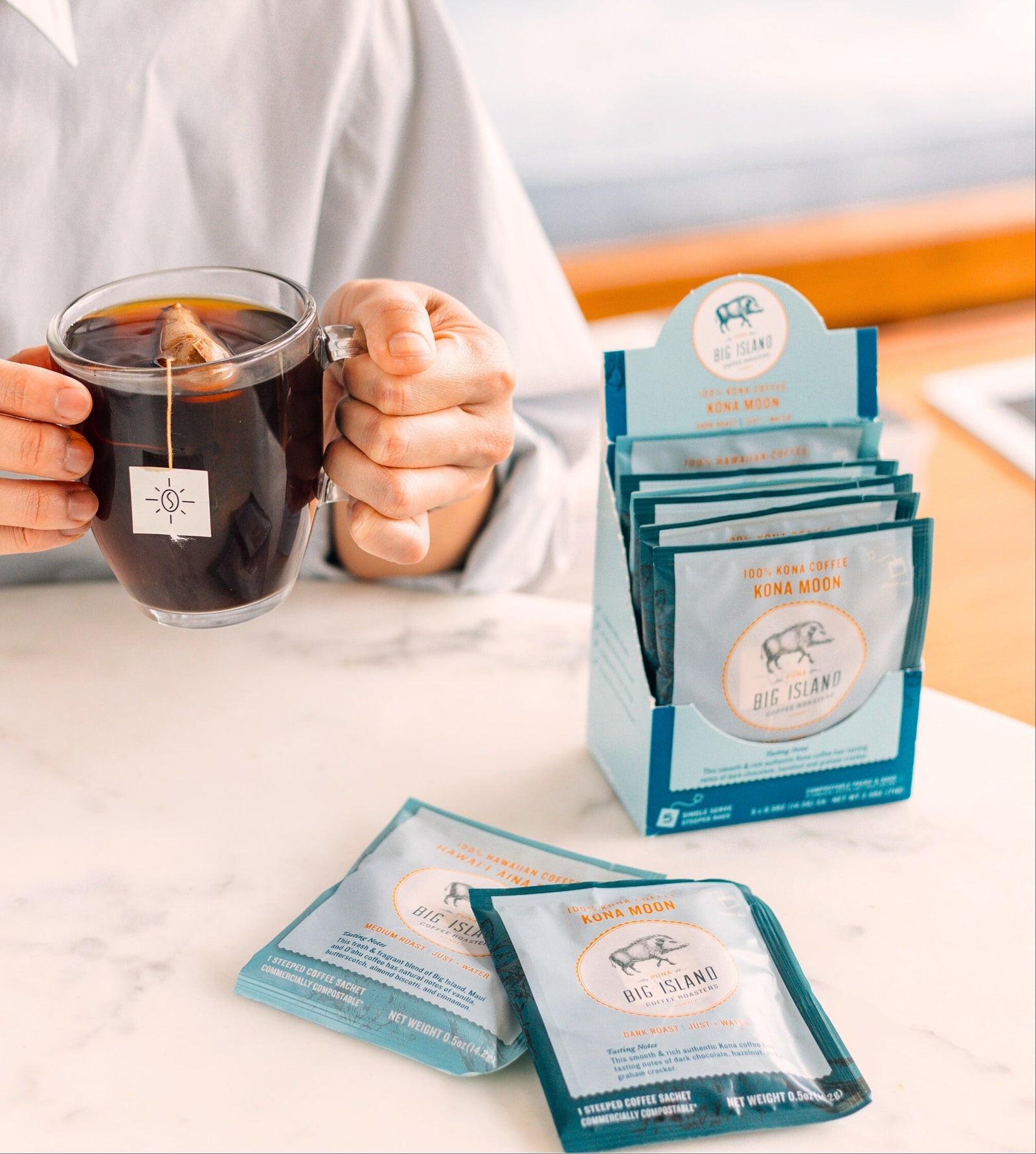 100% Kona and Hawaiian Instant Coffee