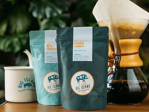 Kona Coffee Gift Set - Big Island Coffee Roasters