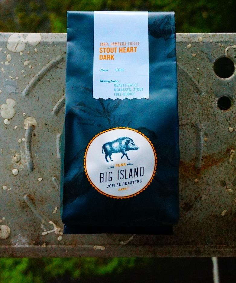Big Island Coffee Roasters Hawaiian Coffee Hamakua Stout Heart Dark | 100% Hamakua Coffee Hamakua Coffee | Stout Heart Dark