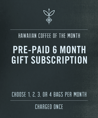 6 Month Coffee Subscription