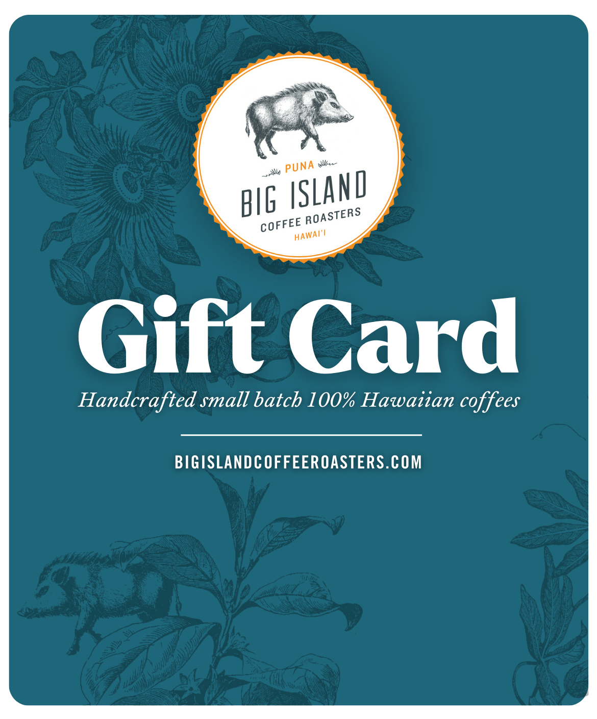 Big Island Coffee Roasters Gift Card