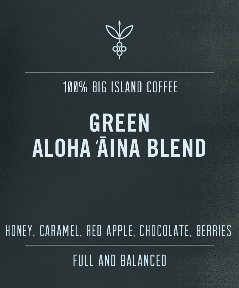 Aloha ʻAina, Green Hawaiian Coffee Blend
