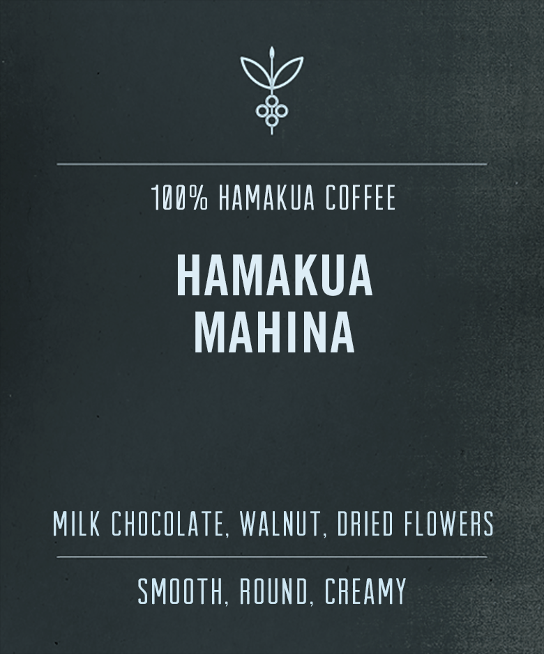 Big Island Coffee Roasters Hawaiian Coffee Hamakua Mahina | 100% Hamakua Coffee Hamakua Coffee | Stout Heart Dark
