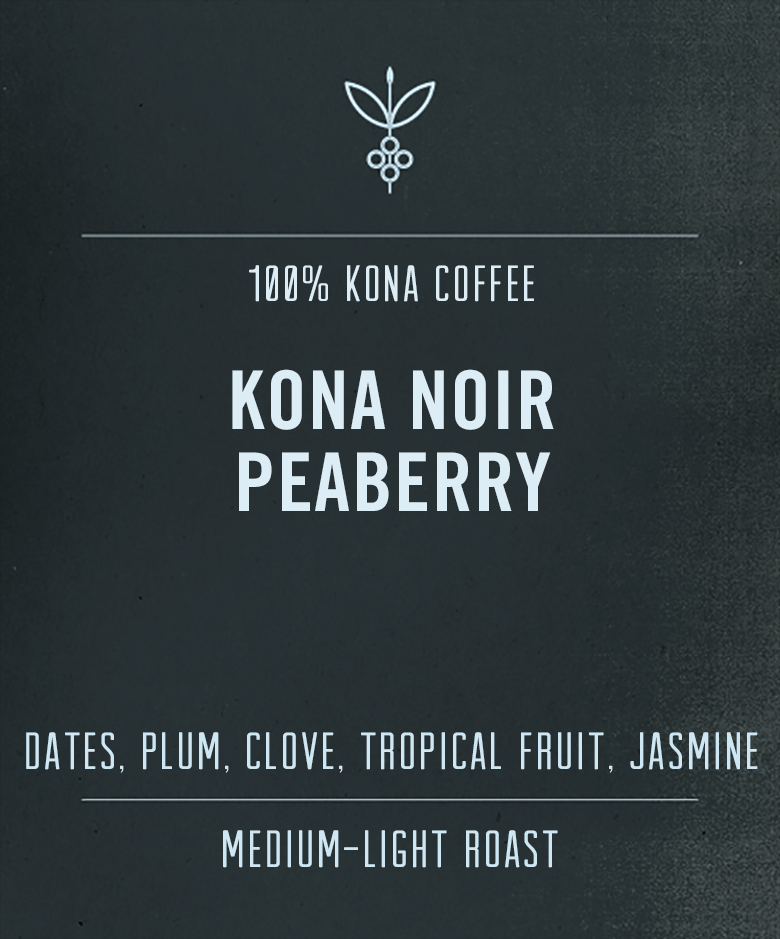 Kona Noir Peaberry Coffee