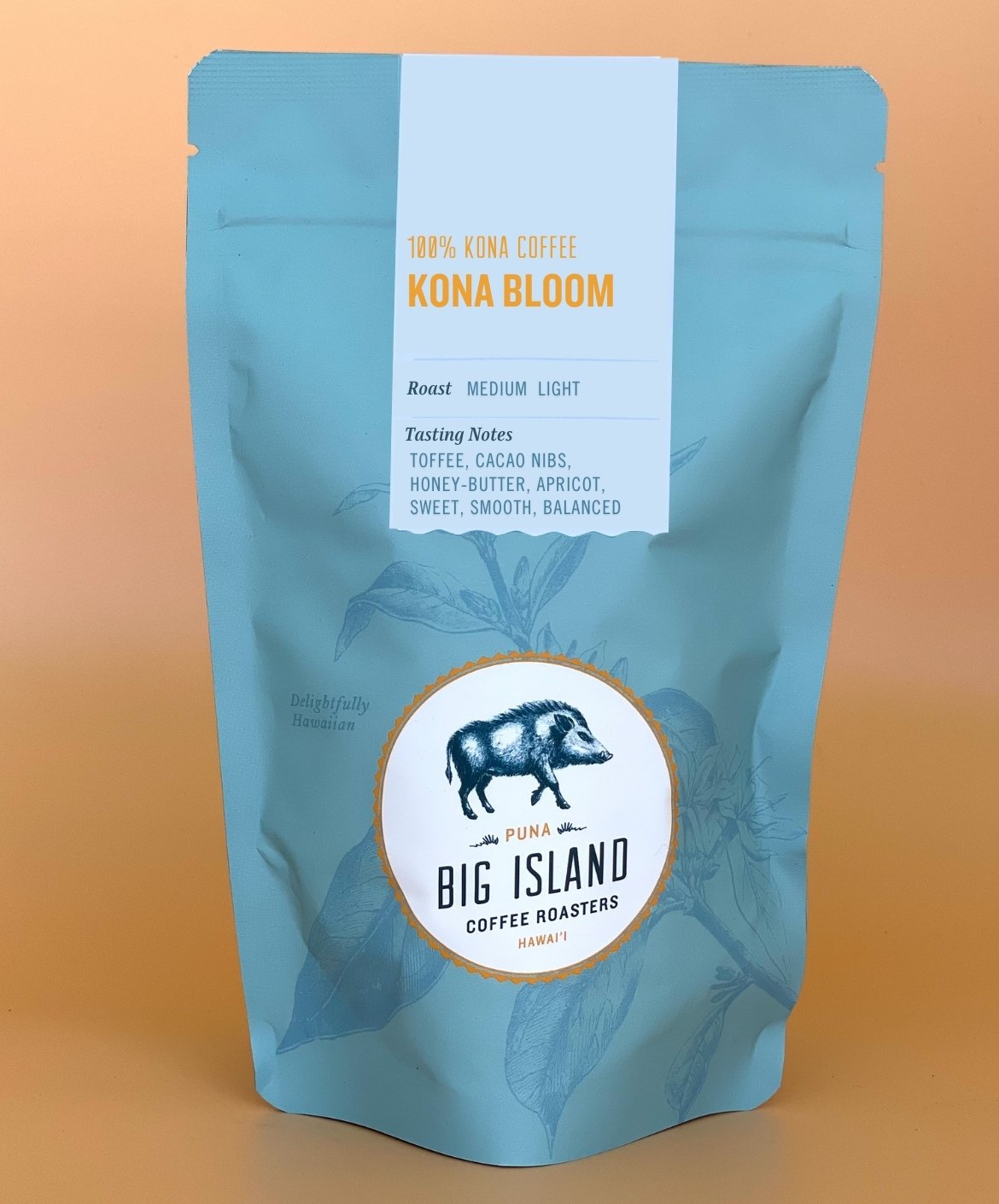 100% Kona Bloom Medium Light Roast Coffee