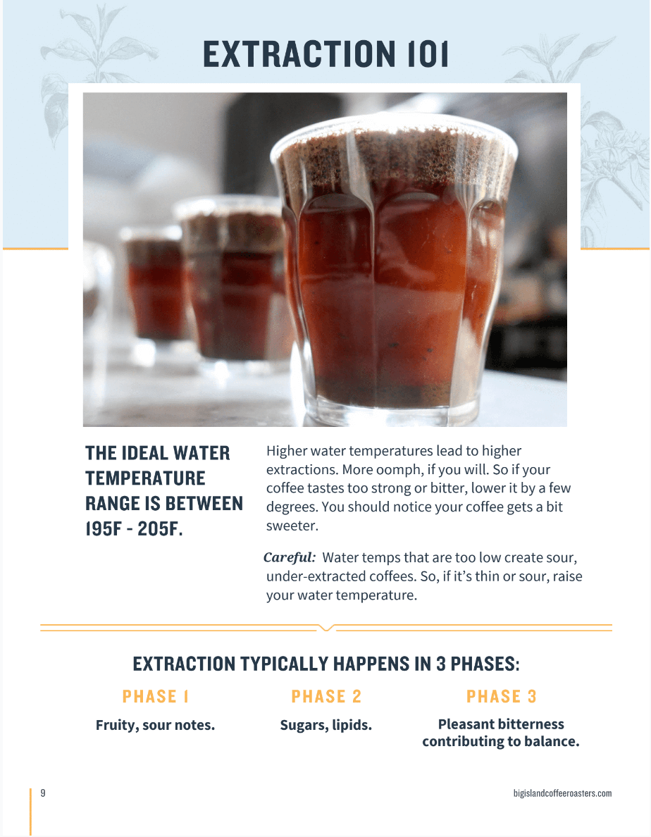 Big Island Coffee Roasters Digital Guide to Professional Coffee Brewing at Home