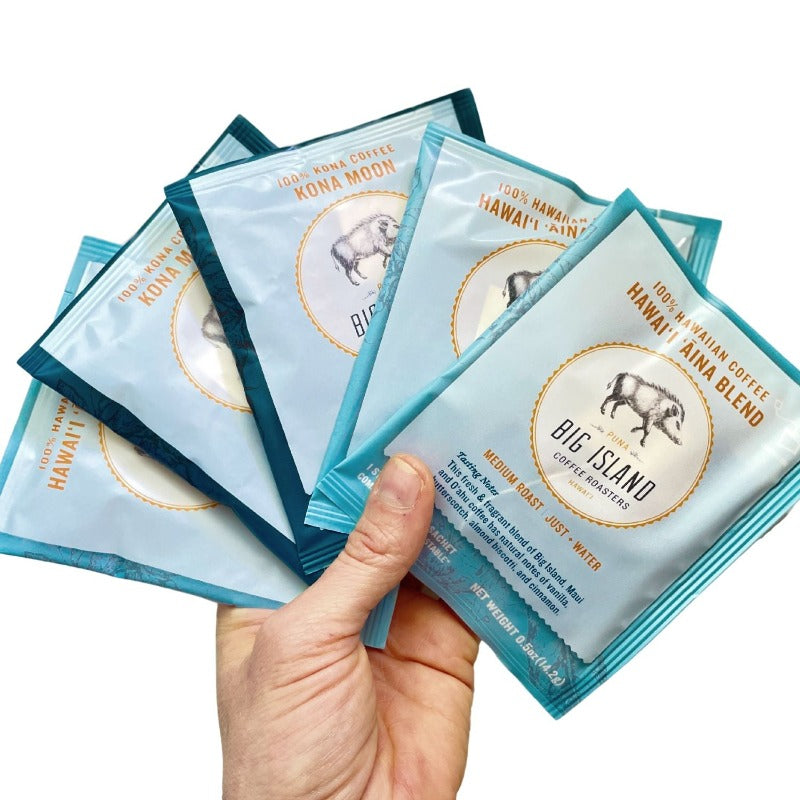 Medium Roast Blend Kona Coffee Single Serve