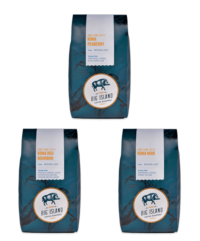 Top Rated Kona Coffee Collection (3 Bags)