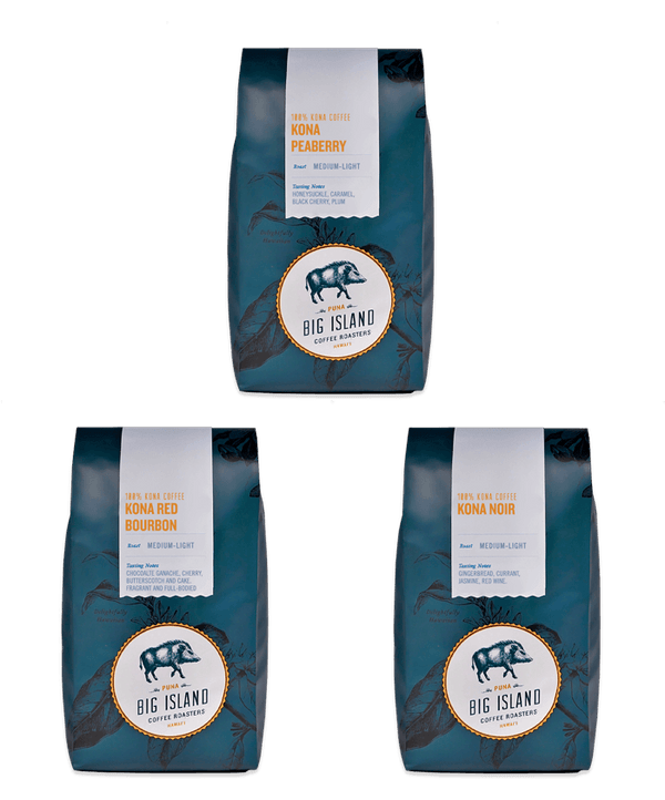Top Rated Kona Coffee Collection Big Island Coffee Roasters
