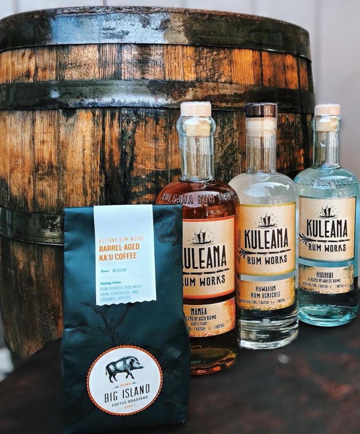 Big Island Coffee Roasters Hawaiian Coffee Barrel Aged Ka'u Coffee Barrel Aged Kau Coffee