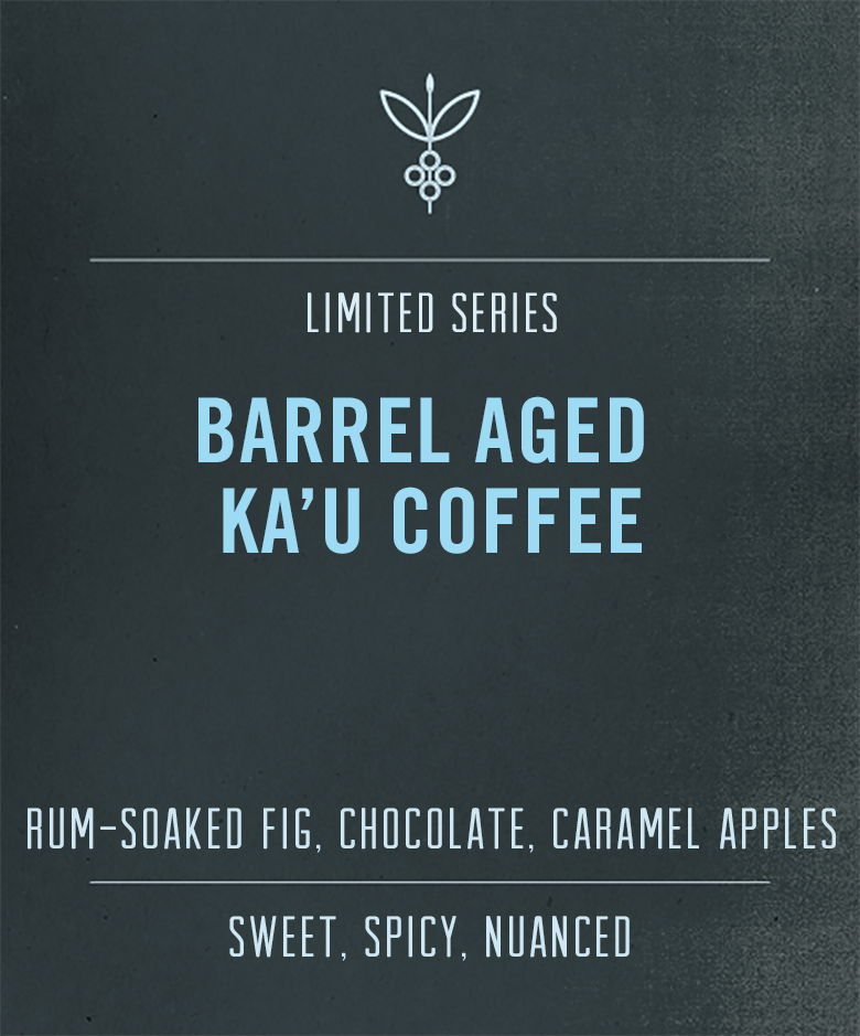 Big Island Coffee Roasters Hawaiian Coffee Barrel Aged Ka'u Coffee Barrel Aged Kau Coffee