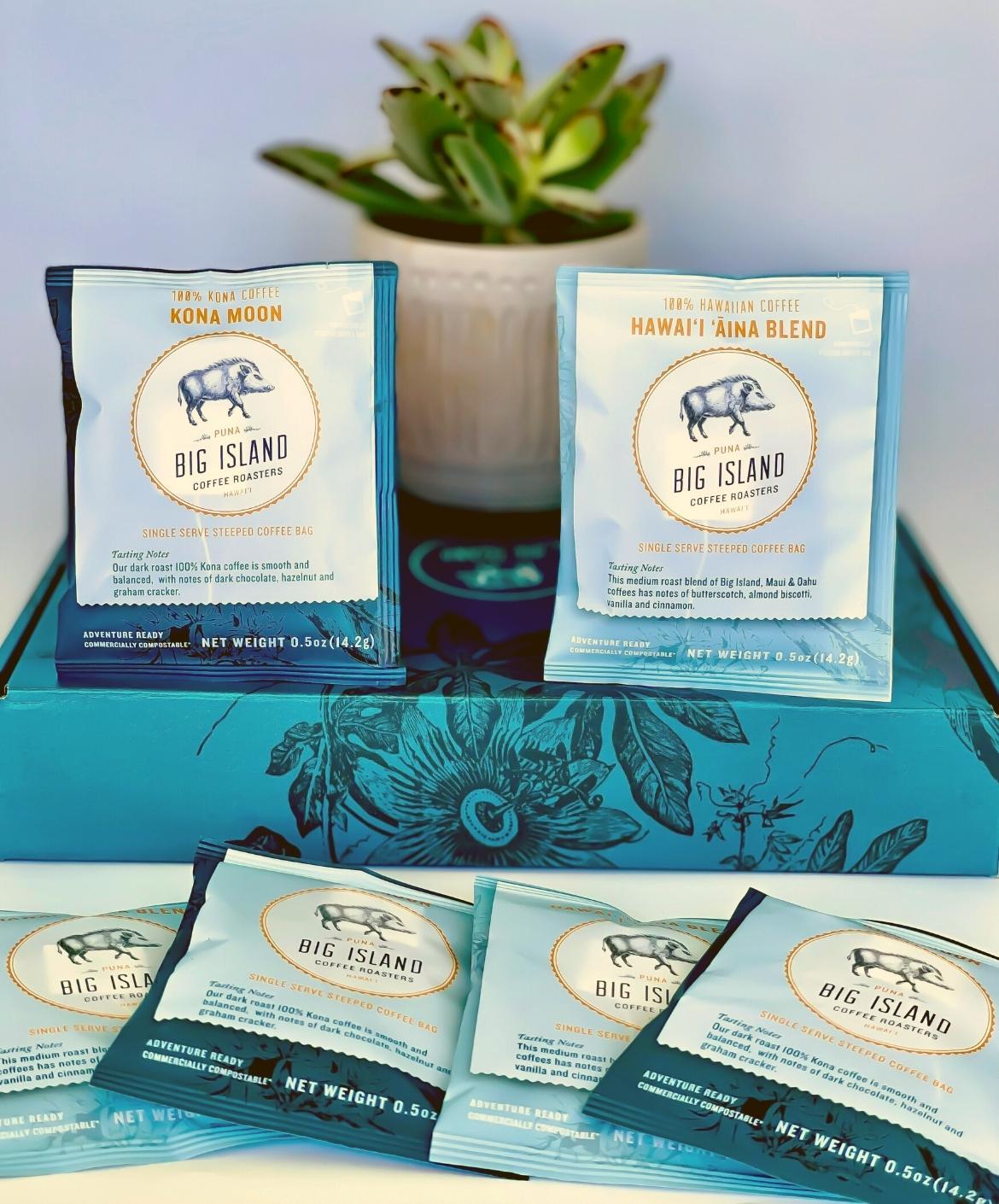 Medium Roast Blend Kona Coffee Single Serve