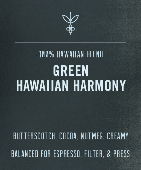 Hawaiian Harmony Green Coffee 