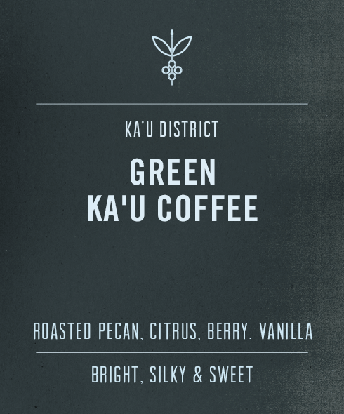 Ka&#39;u Green Coffee Beans