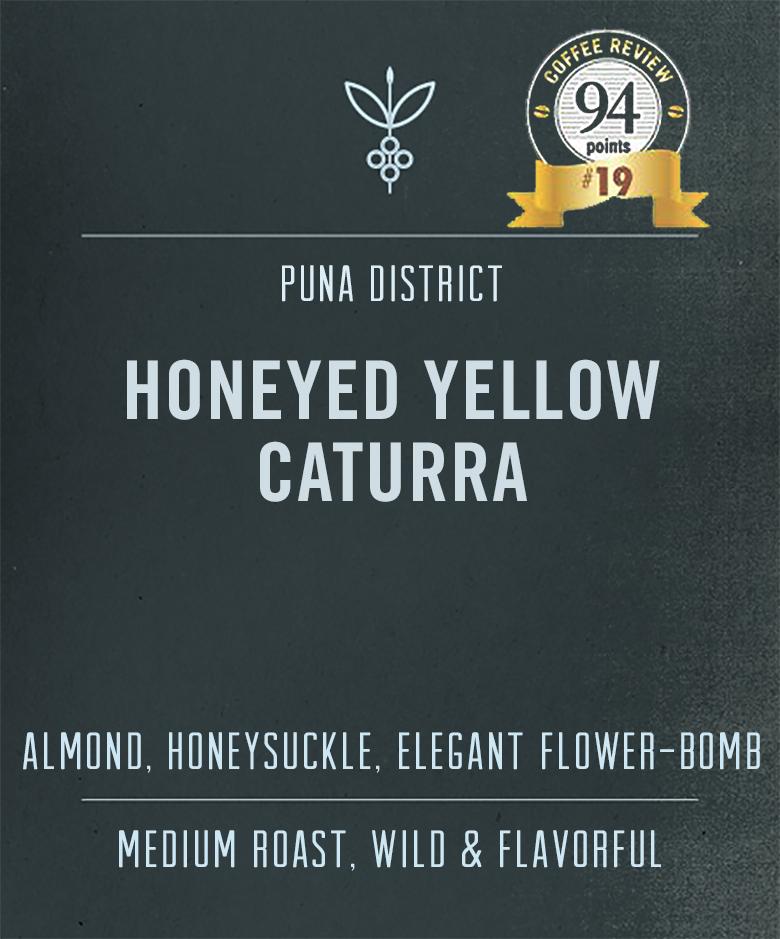 Big Island Coffee Roasters Hawaiian Coffee RESERVE: Puna Honeyed Yellow Caturra Honeyed Yellow Caturra Coffee | 100% Puna Hawaiian Coffee